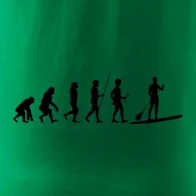 Evoluce paddleboard muž