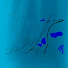 Chlumec 403 39 mapa s vodními toky