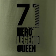 Hero, Legend, Queen 1971