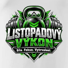 Listopadový výkon kettlebell a zelené činky
