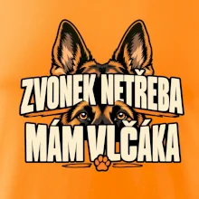 Zvonek netřeba mám vlčáka