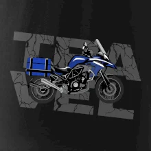 Cestovní enduro modré