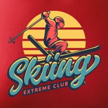 Skiing winter extreme cup