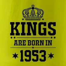 Kings are born in 1953