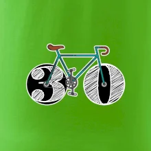 Narozeniny 30 let na kole