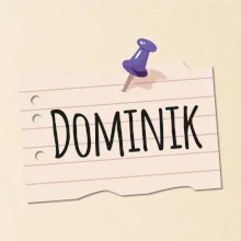 Papírek se jmenovkou - prso - vlastní jméno