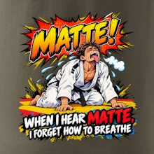 Matte vyčerpání po zápase