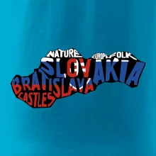 Mapy - názvy měst - Slovensko