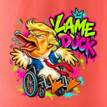 Trump lame duck graffiti