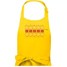 Ukrajinský vzor  - Červené květiny