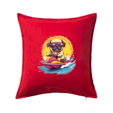 Mops na vodním skútru