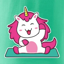 Yoga veselý jednorožec