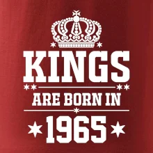 Kings are born in 1965