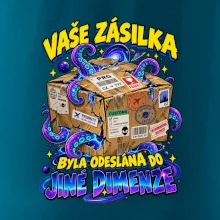Vaše zásilka byla odeslána do jiné dimenze