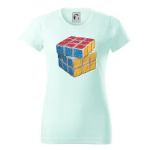 Rubikova kostka kreslená