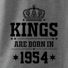 Kings are born in 1954 Kings are born in 1954