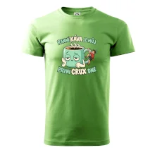 Ranní káva první crux dne