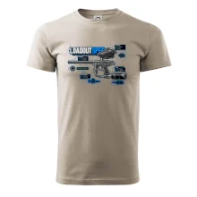 Technický výkres loadout spec paintball