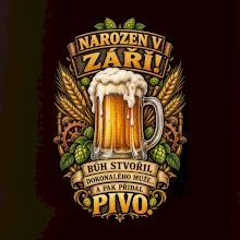 Narozen v září! Pivo
