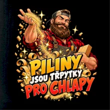 Piliny jsou třpytky pro chlapy - vousatý truhlář