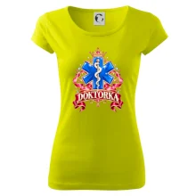 Doktorka - stuhy a kříž
