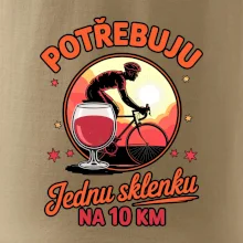 Potřebuju jednu sklenku na 10km