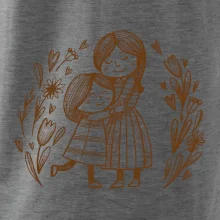 Matka a dcera v objetí