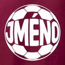 Jméno ve stylu fotbalového míče - Vaše jméno