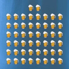 Narozeniny - 50x pivo