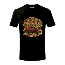 Burger - nákres z ikon