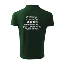 Chtěl jsem k Vánocům auto