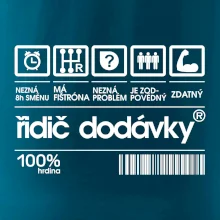 Čárový kód - řidič dodávky