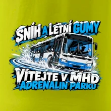 Sníh a letní gumy MHD adrenalin park