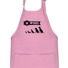 I love dogs - tlapka