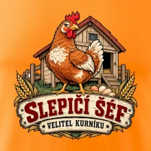 Slepičí šéf velitel kurníku