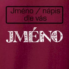 Folklor - jméno - nápis