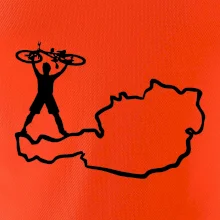 Cyklista - Mapa Rakouska
