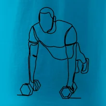 Trenér fitness jedním tahem