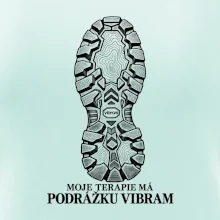Moje terapie má podrážku Vibram