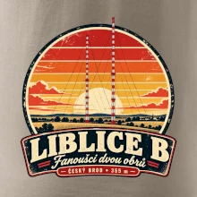 Liblice B retro odznak dvou vysílačů