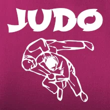 Judo nápis + postavy