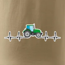 Traktor barevný ekg