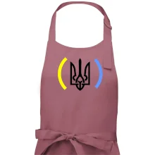 Ukrajina trojzubec s barvami