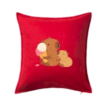 Kapybara se zmrzlinou