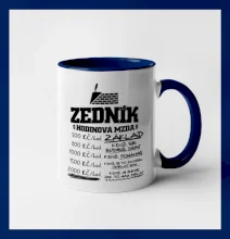 Hodinová mzda zedník