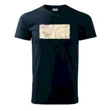 Mapa Báňské dráhy z Moravské Ostravy do Doubravy