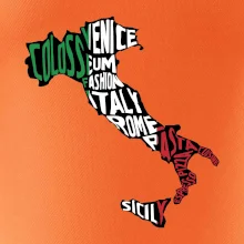 Mapy - názvy měst - Italie