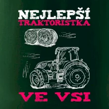 Traktoristka - nejjepší ve vsi