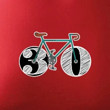 Narozeniny 30 let na kole