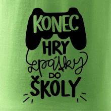 Konec hry, zpátky do školy